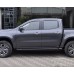 Пороги алюминиевые "Artemis Black" для X-Class.